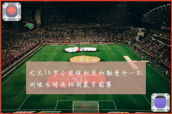 尤文16岁小将埃利莫加勒晋升一队训练或将亮相明夏季前赛
